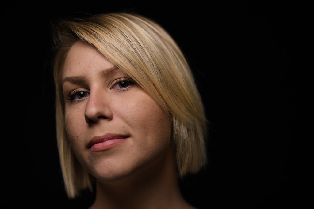 visage d'une femme