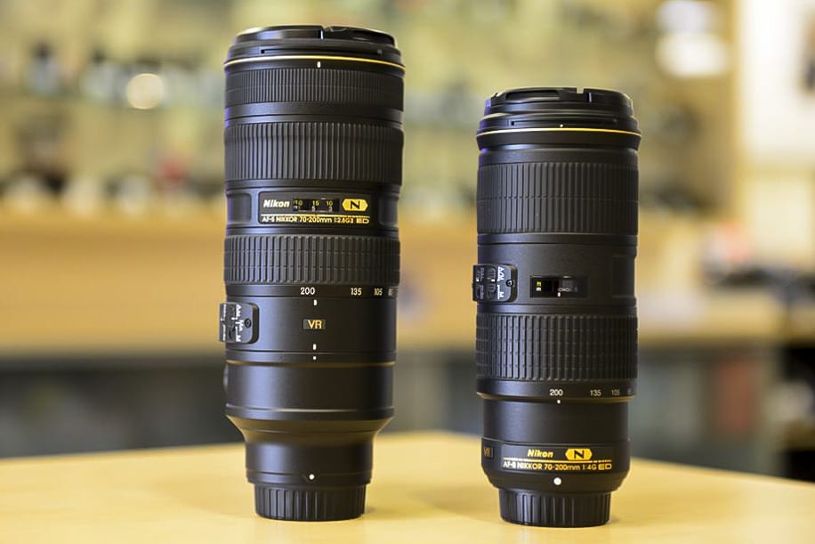 Nikon 70-200 mm / f4,0G ED VR