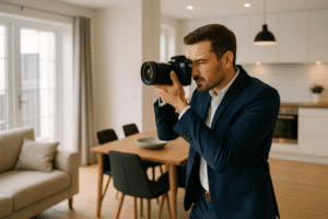 appareil photo agent immobilier