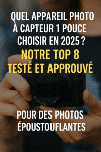 appareil photo a capteur 1 pouce
