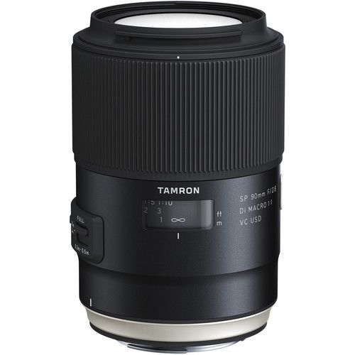 Tamron SP 90mm f/2.8 Di Macro USD
