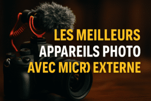 appareil photo avec entree micro externe