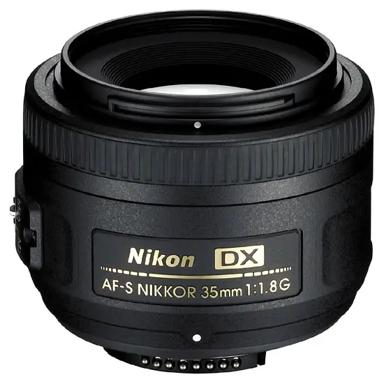 Objectif reflex Nikon AF S DX 35 mm f 1 8 serie G
