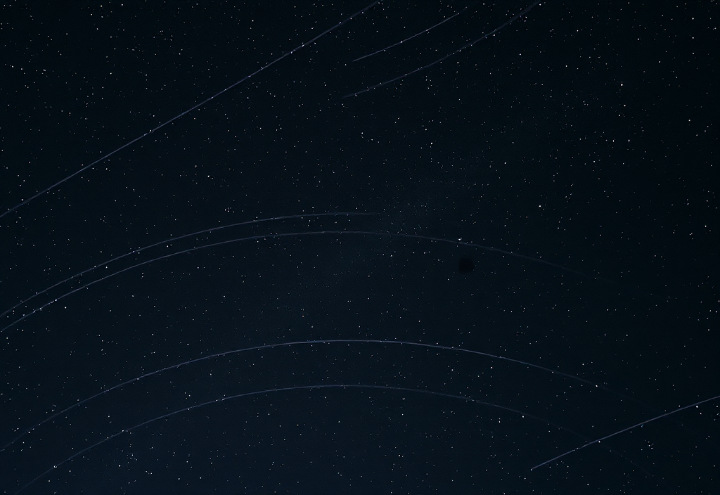 Stellarium montrant le ciel nocturne et la position du coeur galactique