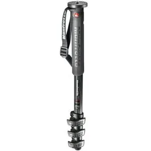Manfrotto XPRO+ Monopod - Monopode aluminium robuste avec système de verrouillage rapide XPRO, hauteur max 172cm. Parfait pour une utilisation intensive sur le terrain.