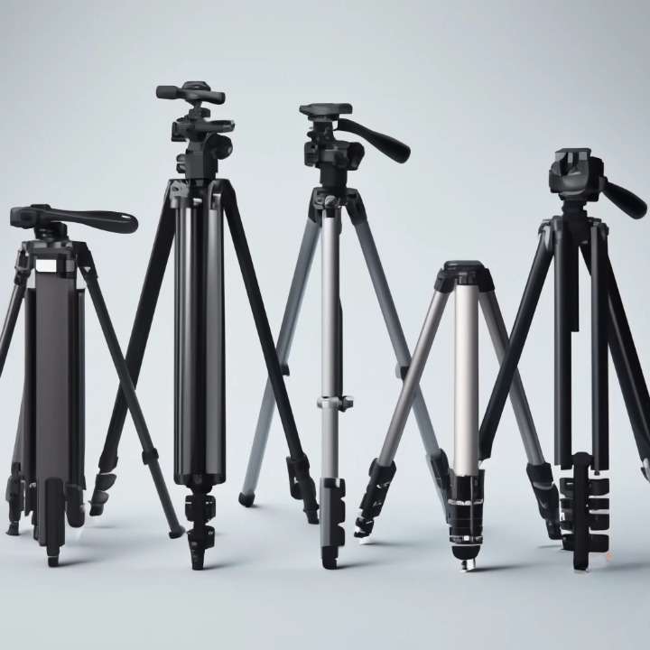 Trépieds photo pas chers alignés pour photo et vidéo, stables et accessibles pour débutants et voyageurs