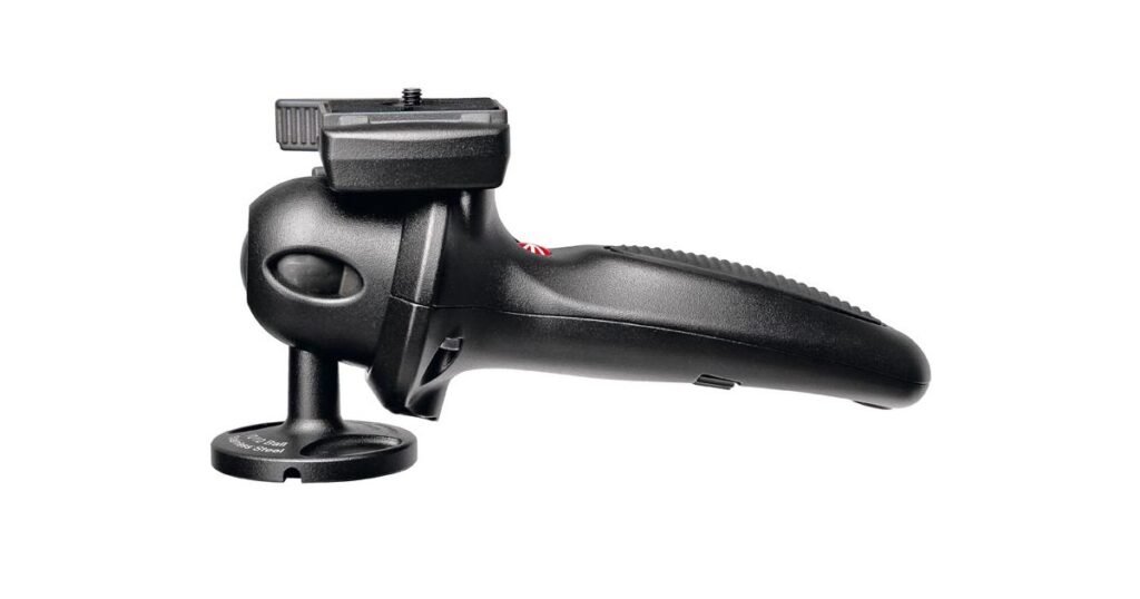 Rotule joystick photo permettant un réglage rapide du cadrage en studio