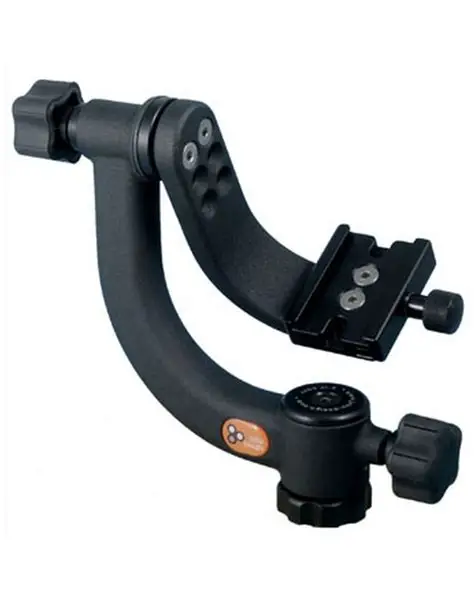 Rotule pendulaire utilisée pour suivre un sujet en mouvement lors d’une prise de vue sportive