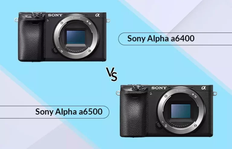 Sony-a6400-vs-a6500