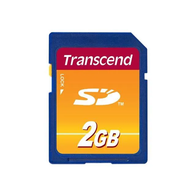 Transcend - Carte mémoire flash - 2 Go
