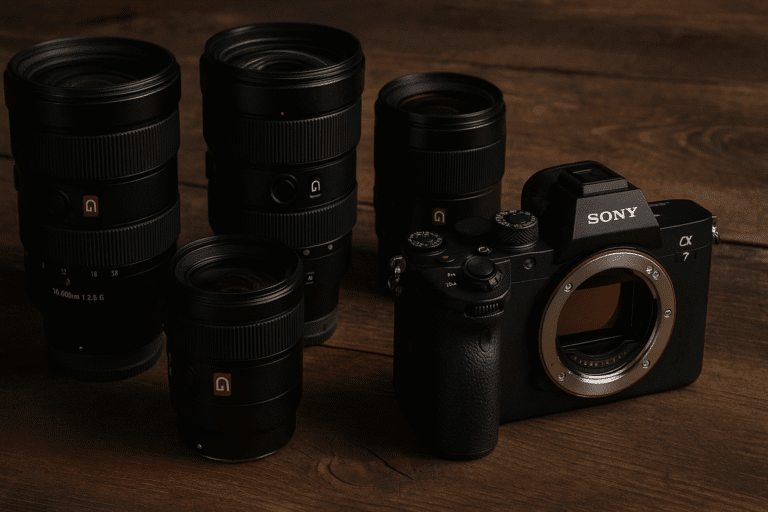 meilleurs objectifs pour la série Sony A7