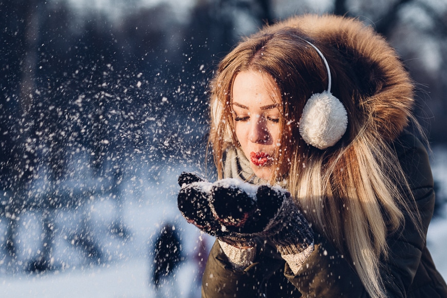 Comment photographier en hiver 3 portraits