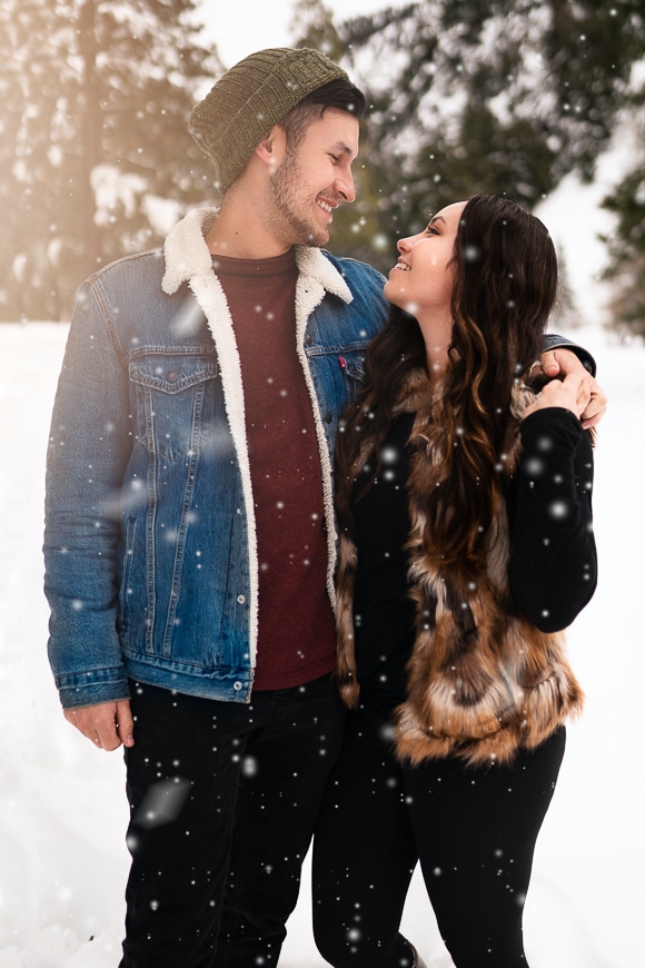 Comment photographier en hiver 4 couple