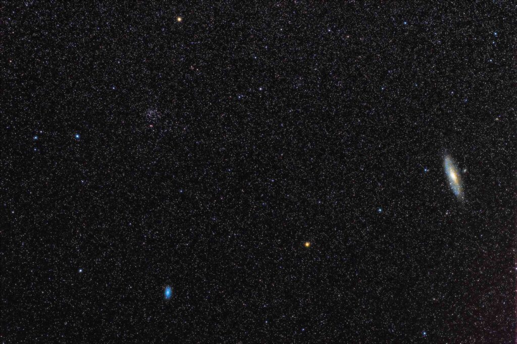 15 galaxies, nébuleuses et astres à photographier sans télescope 3 galaxie du triangle