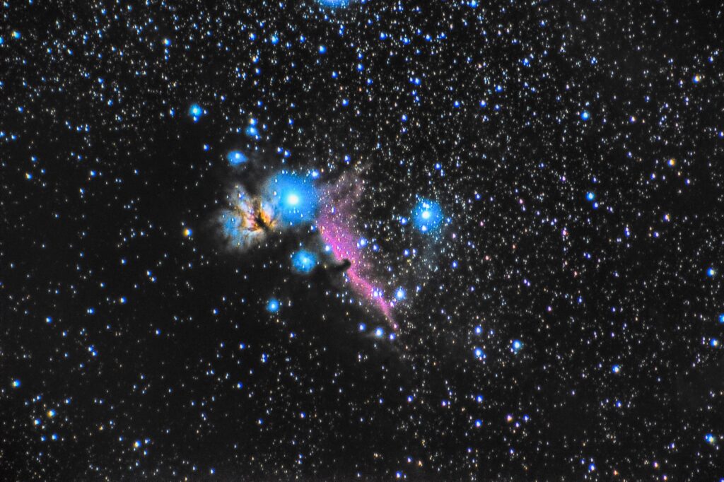 15 galaxies, nébuleuses et astres à photographier sans télescope 6 nebuleuse de la tête de cheval