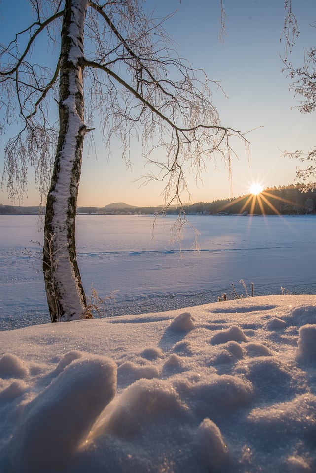 Comment réussir ses photos de paysage en hiver 8 soleil_neige_arbre