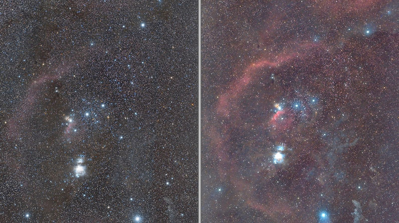 Faut-il utiliser un appareil photo spécialement modifié pour l’astrophotographie 5 photo avec appareil photo modifié et sans modification