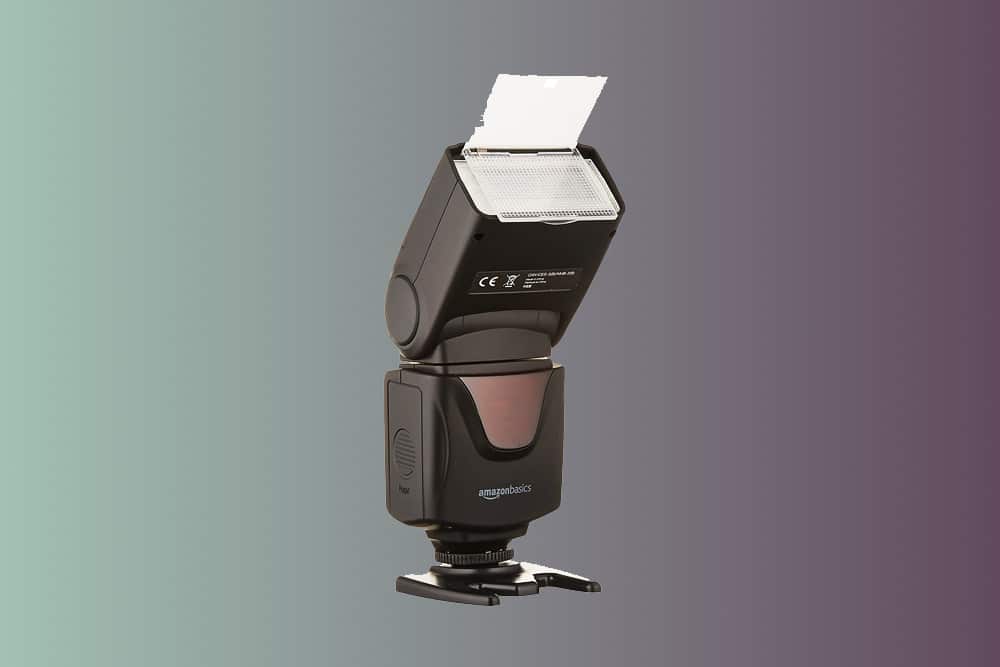Amazonbasics cheap camera flash 1