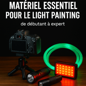 matériel pour light painting