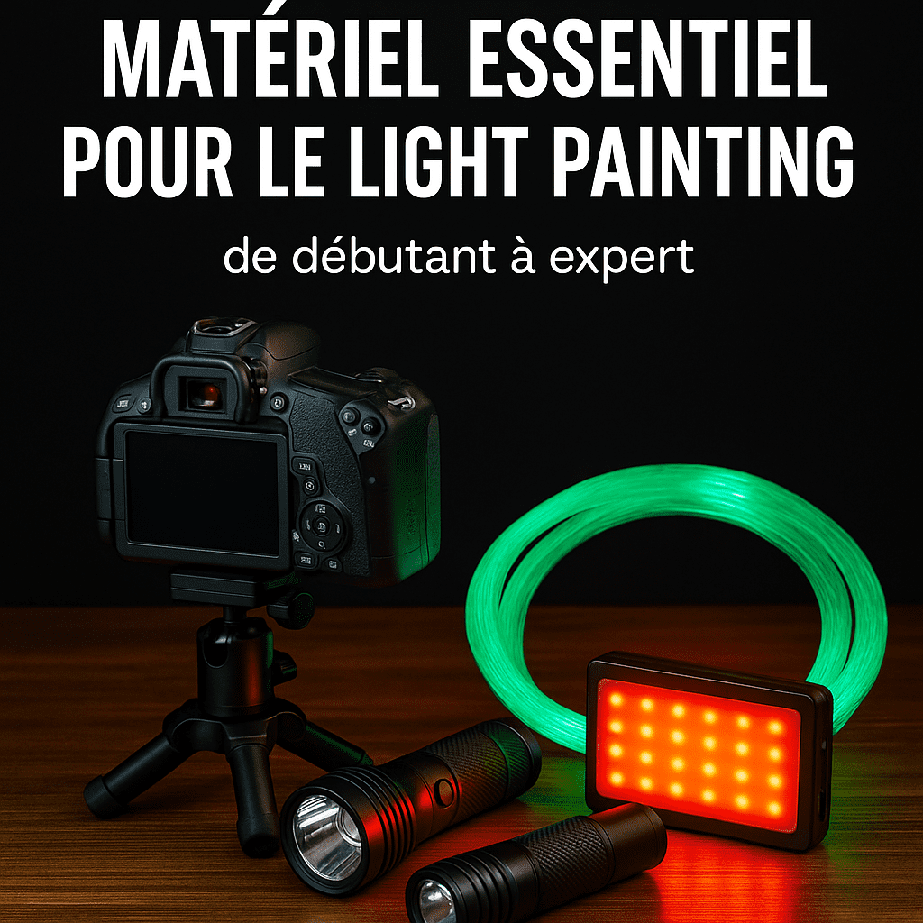 matériel pour light painting