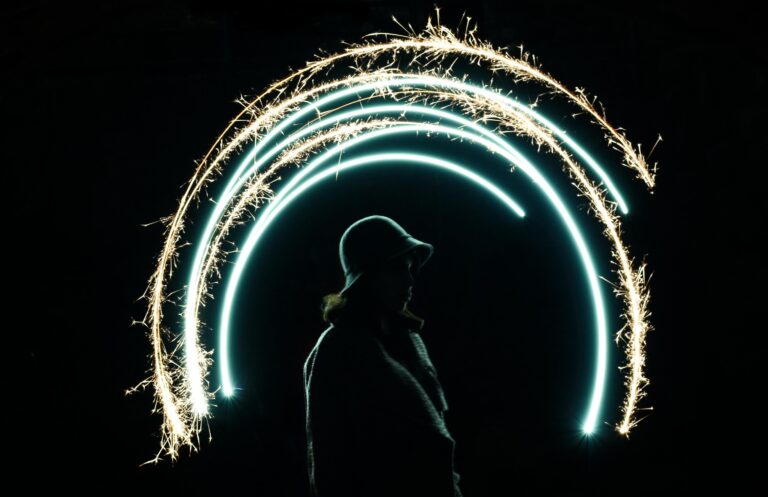 artiste de light painting