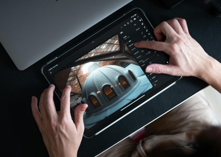 application de retouche photo