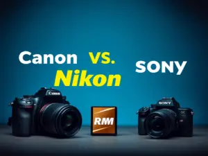 Accueil 6 Comparatif Canon vs Nikon vs Sony en 2025 – écosystèmes photo et vidéo.