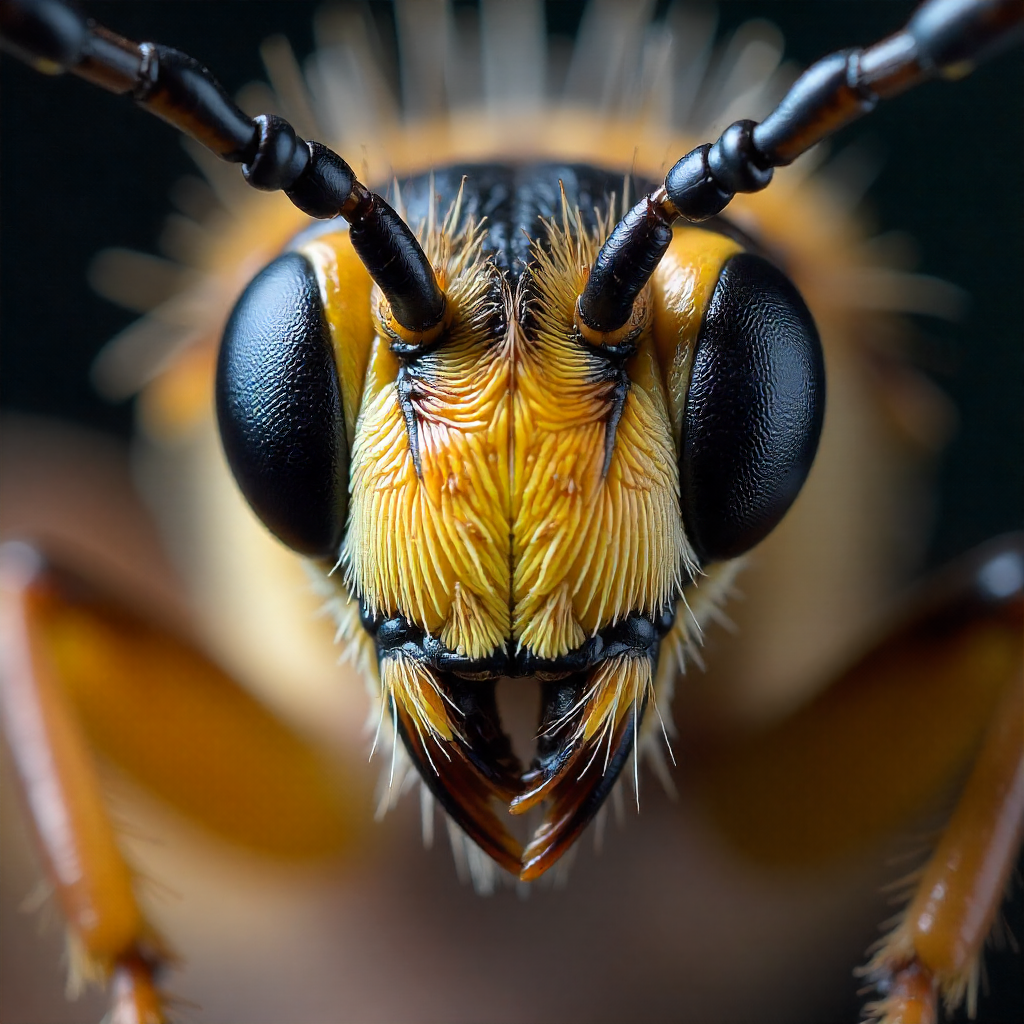Comment choisir son objectif photo ? Le guide ultime 2026 (Grand angle, Macro, 50mm, Zooms) 7 Gros plan d’un insecte photographié avec un objectif macro, détails nets et textures fines mises en valeur.