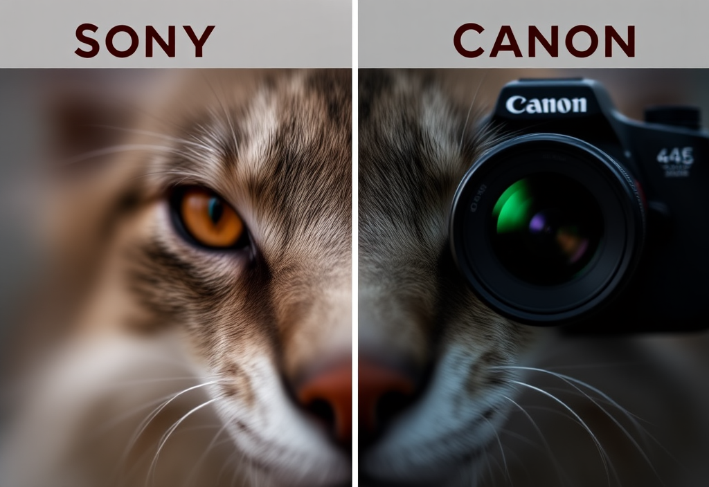 Comparaison autofocus vidéo Sony vs Canon.