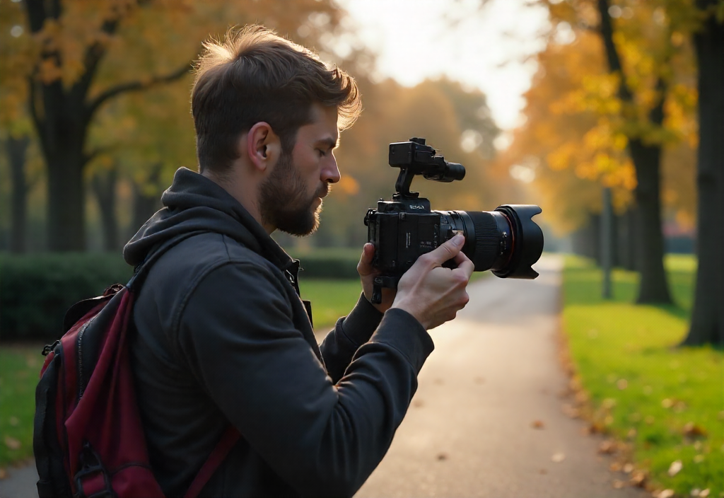 videaste tournant avec Sony